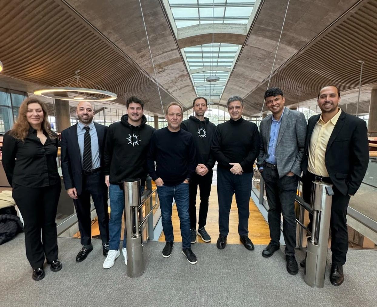 Matter Labs team with Head of Government of Buenos Aires, Jorge Macri